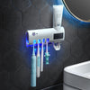 DrGoGadget™ - Auto-Charging Antibacterial Toothbrush Steriliser & Toothpaste Holder + Squeezer
