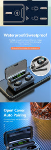 DrGoGadget™ - 9D Bluetooth 5.0 Wireless EarBuds