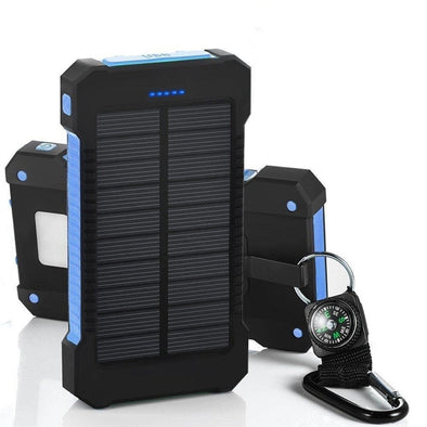 DrGoGadget™ - Solar Powered Portable Charger 30000mAh